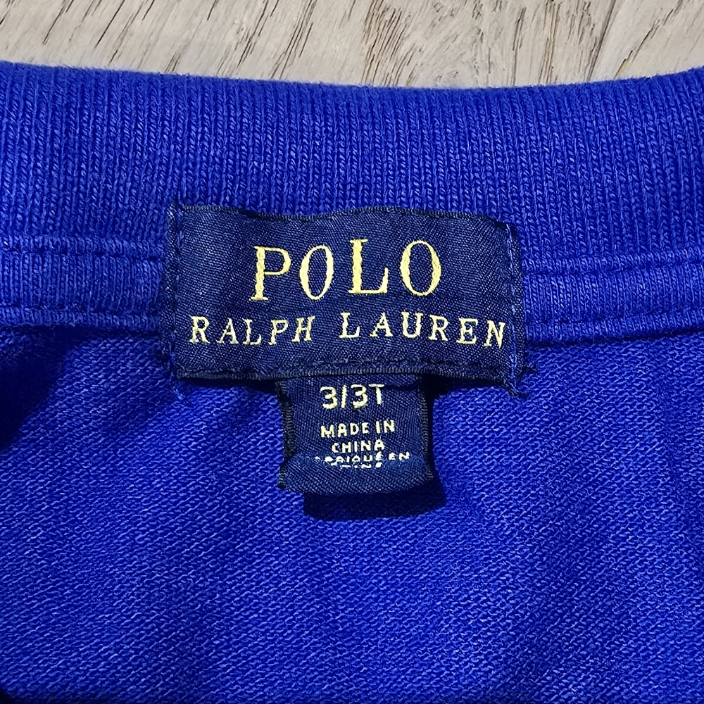 Polo by Ralph Lauren Blue Boys Polo Shirt - Picture 2 of 5